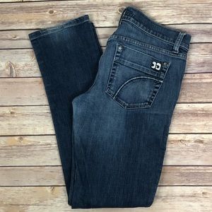 Joe's Jeans Dark Blue Ankle & Cropped Jeans